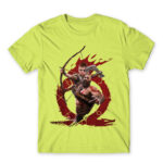 Kratos and Atreus splash Apple Green Men's Tee
