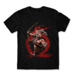 Kratos and Atreus splash Black Men's Tee