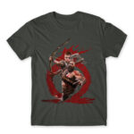 Kratos and Atreus splash Dark Grey Men's T-shirt