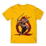 Kratos and Atreus splash Gold Men's T-shirt