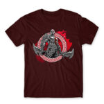 Kratos badge Burgundy Men's T-shirt