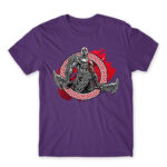 Kratos badge Dark Purple Men's T-shirt