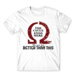 Kratos cycle quote White Men's T-shirt