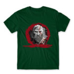 Kratos grunge Bottle Green Men's T-shirt