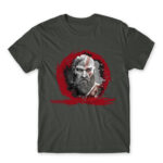 Kratos grunge Dark Grey Men's T-shirt