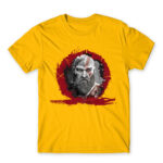Kratos grunge Gold Men's T-shirt