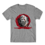 Kratos grunge Grey Melange Men's T-shirt