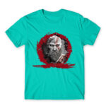 Kratos grunge Turquoise Men's Tee