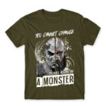 Kratos monster quote Army Men's T-shirt