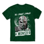 Kratos monster quote Bottle Green Men's T-shirt