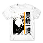 Kurosaki Ichigo – Minimal White Men's Tee for Anime, Bleach