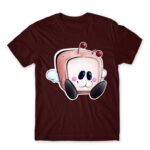 Kururin Burgundy Men's Tee for Anime, Otaku