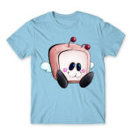 Kururin Sky Blue Men's T-shirt for Anime, Otaku