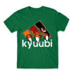 Kyuubi Adidas Kelly Green Men's T-shirt for Anime, Naruto