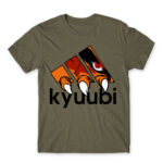 Kyuubi Adidas Zinc Men's T-shirt for Anime, Naruto