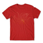 Kyuubi – Kurama Red Men's T-shirt for Anime, Naruto
