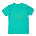 Kyuubi – Kurama Turquoise Men's Tee for Anime, Naruto