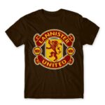 Lannister United Chocolate Men's T-shirt for Brand Parody, Funny