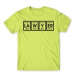 Lawyer Apple Green Men's Tee for Lawyer, Work