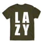 Lazy Army Men's T-shirt for Funny, Laziness