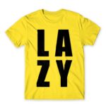 Lazy Lemon Men's Tee for Funny, Laziness