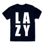 Lazy Navy Men's T-shirt for Funny, Laziness
