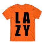 Lazy Orange Men's T-shirt for Funny, Laziness