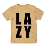 Lazy Sand Men's Tee for Funny, Laziness