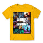 League os Legends GTA Gold Men's Tee for Gaming, League Of Legends