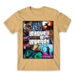 League os Legends GTA Sand Men's Tee for Gaming, League Of Legends