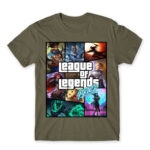 League os Legends GTA Zinc Men's T-shirt for Gaming, League Of Legends
