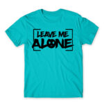 Leave me alone Atoll Blue Men's T-shirt for Antisocial, Funny
