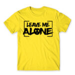Leave me alone Lemon Men's T-shirt for Antisocial, Funny