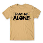 Leave me alone Sand Men's Tee for Antisocial, Funny