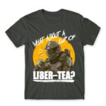 Liber-tea? Dark Grey Men's T-shirt