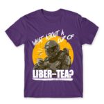 Liber-tea? Dark Purple Men's Tee