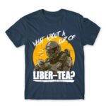 Liber-tea? Denim Men's T-shirt