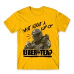 Liber-tea? Gold Men's Tee