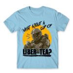 Liber-tea? Sky Blue Men's T-shirt