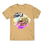 Life is simple Sand Men's T-shirt for Funny, Meme