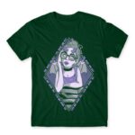 Lilith the Queen of Deamons Bottle Green Men's Tee for Anime, Original Art
