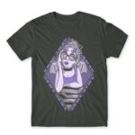 Lilith the Queen of Deamons Dark Grey Men's T-shirt for Anime, Original Art