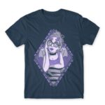 Lilith the Queen of Deamons Denim Men's Tee for Anime, Original Art