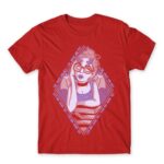 Lilith the Queen of Deamons Red Men's T-shirt for Anime, Original Art