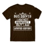 Limited Edition Bus Driver Chocolate Men's Tee for Bus Driver, Work