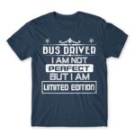 Limited Edition Bus Driver Denim Men's T-shirt for Bus Driver, Work