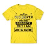 Limited Edition Bus Driver Lemon Men's T-shirt for Bus Driver, Work