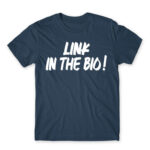 Link in Bio Denim Men's Tee for Streamer, Work
