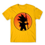 Little Goku Gold Men's Tee for Anime, Dragon Ball