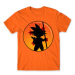 Little Goku Orange Men's Tee for Anime, Dragon Ball